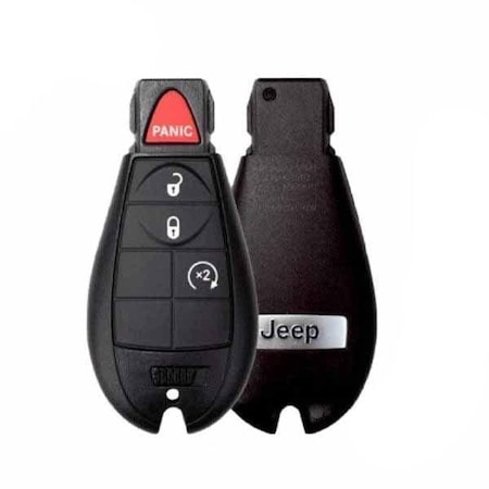 NEW:  2014 - 2020 Jeep Cherokee / Fobik Key 4-Button / Remote Start / PN: 68105083 AG /  GQ4-53